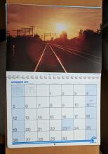 1978 Conrail Wall Calendar