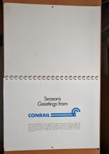 1978 Conrail Wall Calendar