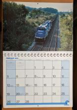 1978 Conrail Wall Calendar
