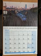 1978 Conrail Wall Calendar