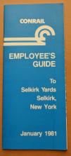 Employee's Guide to Selkirk Yards. Selkirk New York. - January 1981 (x2)