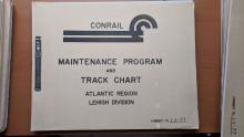 Maintenance Program and Track Chart: Atlantic Region, Lehigh Division, Correct to 1-1-77 Book of Drawings