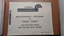 Maintenance Program and Track Chart: Northeastern Region, New England West Division, Correct to 1-1-77 Book of Drawings