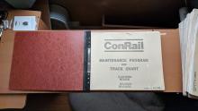 Maintenance Program and Track Chart: Eastern Region, Reading Division, Correct to 1-1-76 Book of Drawings