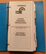 Conrail Northeastern Region Employee Timetable, 1999-01-15, No. ??