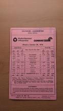 Conrail and Maryland DOT Schedule - Baltimore and Washington - 1978-10-29