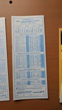 Conrail and SEPTA Schedule - Ambler, Fort Washington, Fellwick, Oreland, North Hills, and Philadelphia - 1977-10-30
