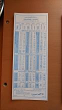 Conrail and SEPTA Schedule - Jenkintown, Glenside, and Philadelphia - 1977-10-30