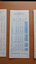 Conrail and SEPTA Schedule - Somerton, Forest Hills, Philmont, Bethayres, Meadowbrook, Rydal, Noble, and Philadelphia - 1977-10-30