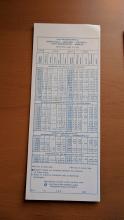 Conrail and SEPTA Schedule - North Hills, Oreland, Fellwick, Fort Washington, Ambler, and Philadelphia - 1979-06-03