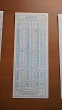 Conrail and SEPTA Schedule - Jenkintown, Glenside, and Philadelphia - 1979-06-03