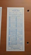 Conrail and SEPTA Schedule - Logan, Tabor, Fern Rock, Melrose Park, Elkins Park, and Philadelphia - 1979-06-03