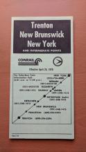 NJ Transit Schedule - Northeast Corridor - 1976-04-26