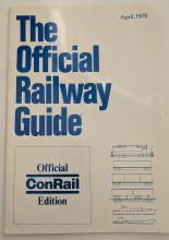 The Official Railway Guide Official ConRail Edition April 1976