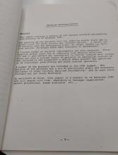 Mainline Rationalization Proposal/Report - Industrial Engineering Dept, December 23 1980