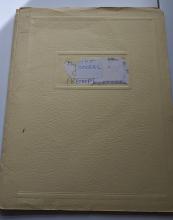 Division Maps, Operations, January 1978 with annotations in yellow bound folder