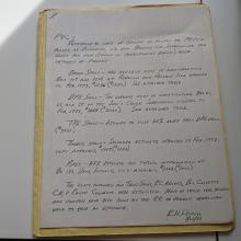 Estimate of costs of bridge construction. RH Lendhall 3/23/83