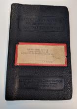 EMD SW1 Operators Manual. From NYC. For class DEs-6d, 6e & 6f