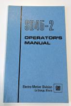 EMD SD45-2 Operators Manual