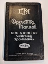 EMD SW900 and SW1200 Operating Manual, labelled Desk 9 - 2/16/58, Class ES-12 #7900-7934 E.M.D Order # 4414, ES 9, ES 12