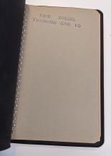 EMD E8 Operating Manual, labeled Erie Training Diesel Training Car 10