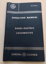 GE Diesel Electric Locomotive Operating Manual GEJ-3856A