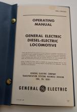 GE Diesel Electric Locomotive Operating Manual GEJ-3856B