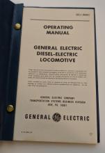 GE Diesel Electric Locomotive Operating Manual GEJ-3856C