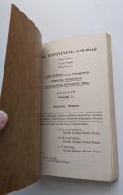 Pennsylvania Railroad Operating Instructions for Locomotive Enginemen, Firemen and Helpers. Issued June 2 1949