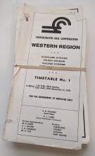 Conrail Western Region Employee Timetable, 1976-11-21, No. 1