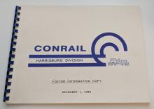 Conrail Harrisburg Division Visitor Information Copy book, 12/1/1989