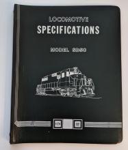 Locomotive Specifications Booklet: EMD SD50