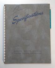Locomotive Specifications Booklet: EMD FP7