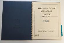 Locomotive Specifications Booklet: EMD E8B