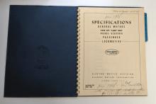 Locomotive Specifications Booklet: EMD E7A