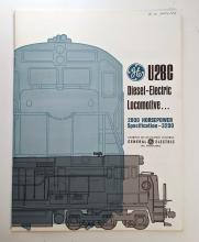 Locomotive Specifications Booklet: GE U28C Specification 3290