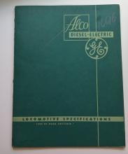 Locomotive Specifications Booklet: Alco 1500 Road Switcher Marked 900-910