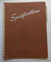 Locomotive Specifications Booklet: EMD GP20 Specification 8044 Sept 16 1960