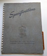 Locomotive Specifications Booklet: EMD F7B Marked 800-806 and 8003