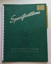 Locomotive Specifications Booklet: EMD SD45 marked EE 200E 1966 Specification 8062 May 15 1967
