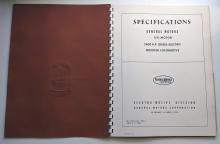 Locomotive Specifications Booklet: EMD SD24B Specification 8041 March 2 1959