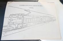 Folder of information about a GE C60-8W project