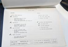 Folder of information about a GE C60-8W project