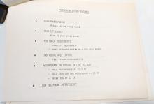 Folder of information about a GE C60-8W project
