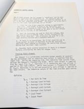 Folder of information about a GE C60-8W project