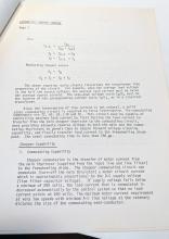 Folder of information about a GE C60-8W project