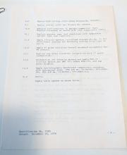 Specification No 1595 Remanufacture (In-house) SW7, SW8, SW9, NW2. Issued December 14, 1979. Revised January 18, 1980