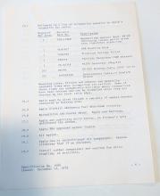 Specification No 1595 Remanufacture (In-house) SW7, SW8, SW9, NW2. Issued December 14, 1979. Revised January 18, 1980