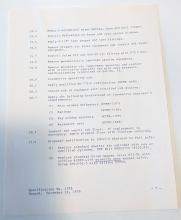 Specification No 1595 Remanufacture (In-house) SW7, SW8, SW9, NW2. Issued December 14, 1979. Revised January 18, 1980