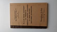 WABCO Instruction Pamphlet No. 5046-13 Sup. 4. April, 1945 (Reprinted March, 1953). No. 6-DS Brake Equipment and Pneumatic Throttle Control Equipment for Diesel-Electric Switching Locomotives
